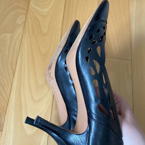 Nine West Black Leather Pumps - Picture 8 of 8